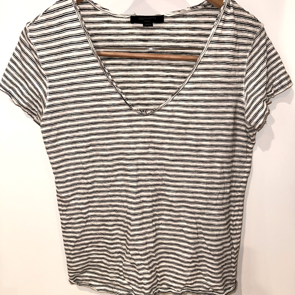 Allsaints striped tee